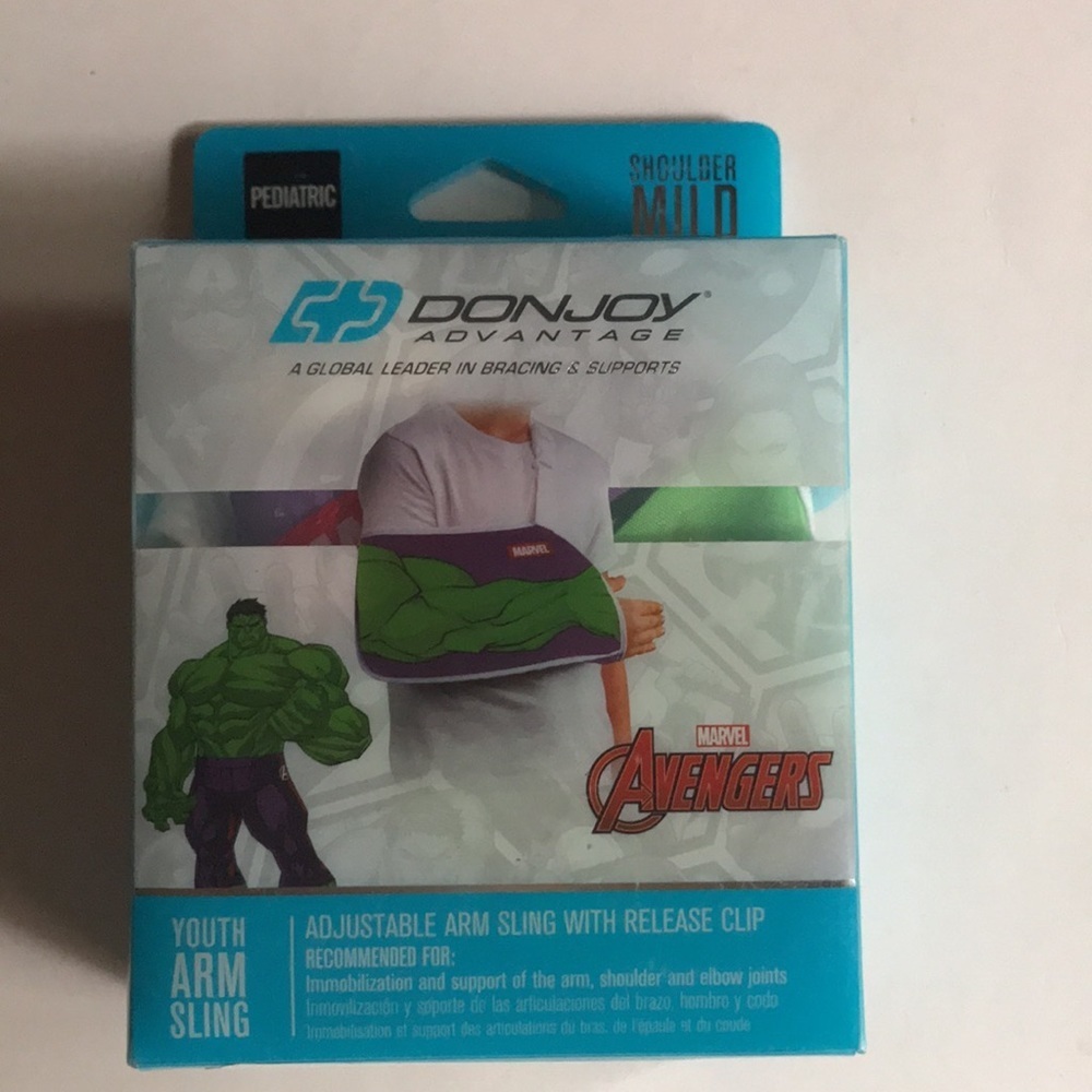 NIB Youth Marvel Hulk Adjustable Arm Sling